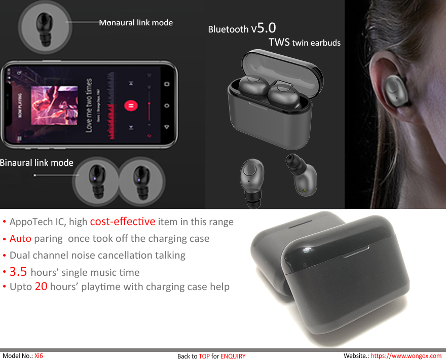 mini wireless earbuds with cheap price